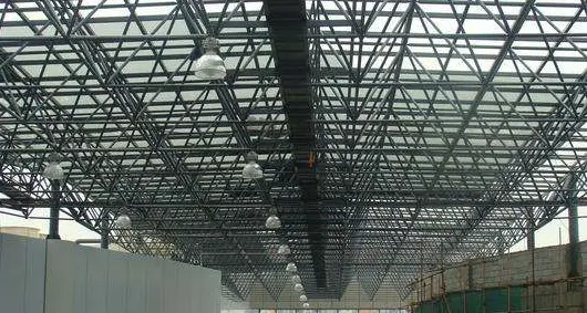 宣武水泥厂网架安装